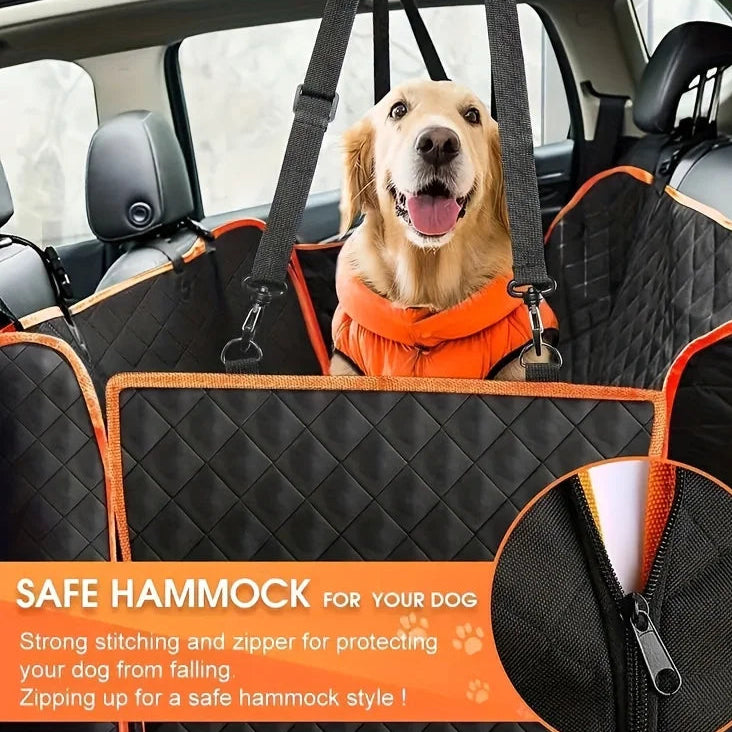 Premium Waterproof and Scratch-Resistant Dog Hammock Car Seat Cover for Enhanced Vehicle Protection