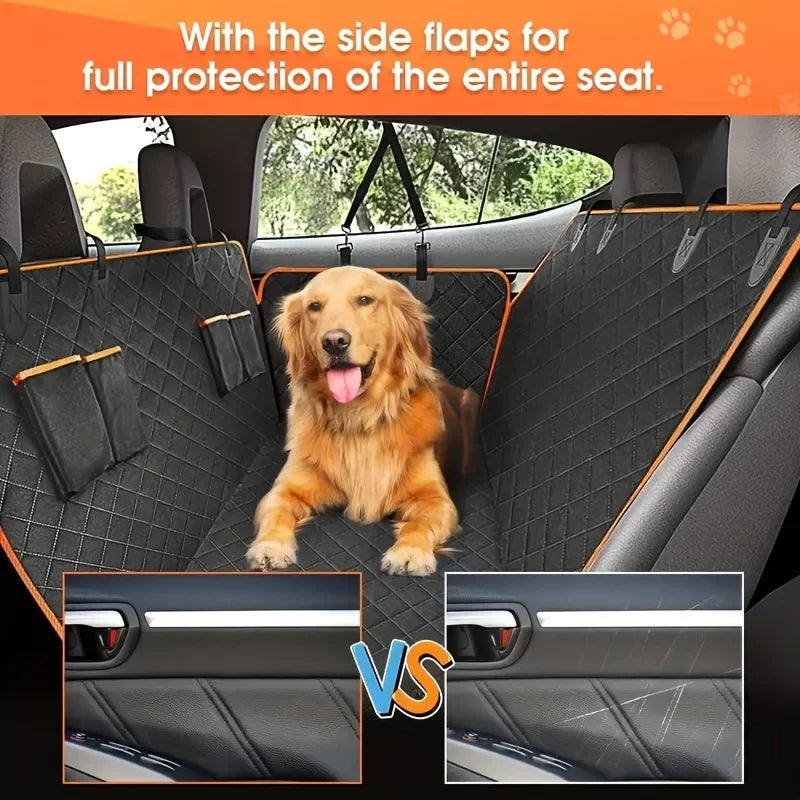 Premium Waterproof and Scratch-Resistant Dog Hammock Car Seat Cover for Enhanced Vehicle Protection